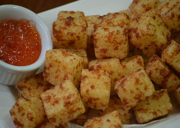 Dadinhos de tapiocas com ketchupp